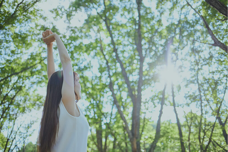 木材加工の様子