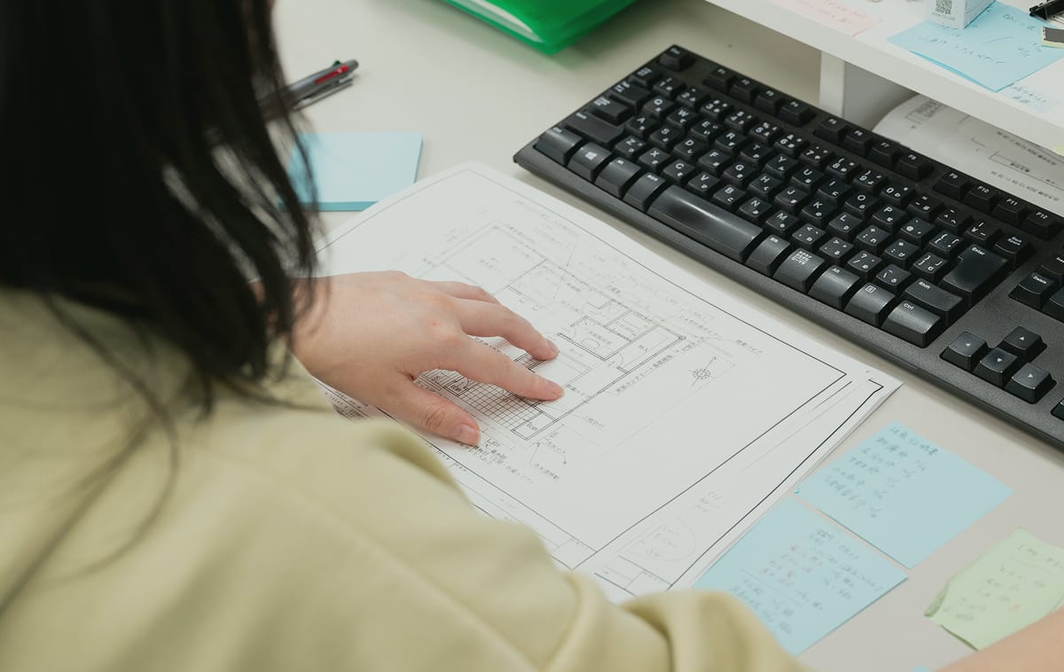 社員の働く様子